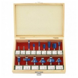 Brocas Para Router 15 Piezas Neiko 10106A