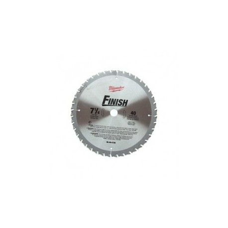 Sierra Circular 7-1/4" 40 Dientes Milwaukee 48404126