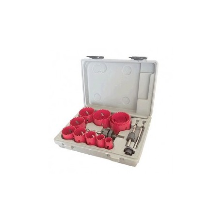 Brocas Sierra Bi-Metal 14 Piezas Hoteche 80021408