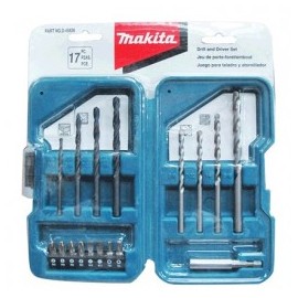 Brocas Profesionales Multiprocesos 17 Piezas Makita D45836