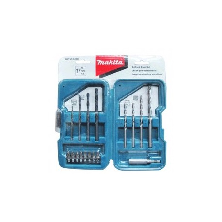 Brocas Profesionales Multiprocesos 17 Piezas Makita D45836