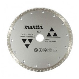 Disco De Diamante Turbo 7" Para Granito Y Mármol Especial Makita D44317