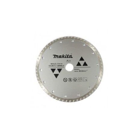 Disco De Diamante Turbo 7" Para Granito Y Mármol Especial Makita D44317