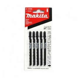 Segueta 5 Piezas Tipo "T" Hss 51Mm Recto (B22) T11 Para Caladora Makita D34908