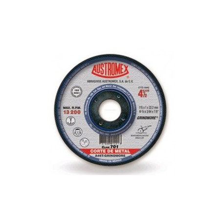 Disco Para Corte 4 1/2" X 3/64" X 7/8" Austromex 701