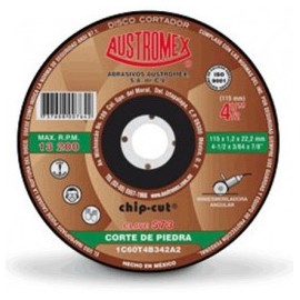 Disco Para Ranurado Piedras De Molino 4 1/2" Austromex 573
