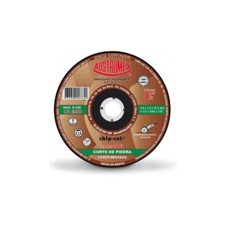 Disco Para Ranurado Piedras De Molino 4 1/2" Austromex 573