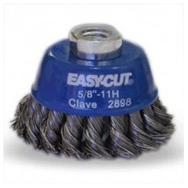 Cepillo Tipo Copa Alambre Trenzado 3" X 0.020 X 5 1/8" Austromex 2898