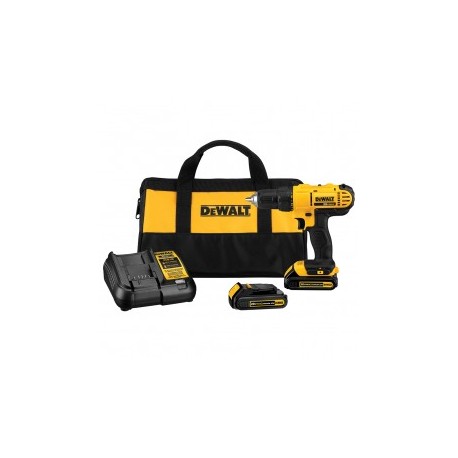 Taladro Compacto 20 Volts Ion Litio Dewalt DWDCD771C2-B3