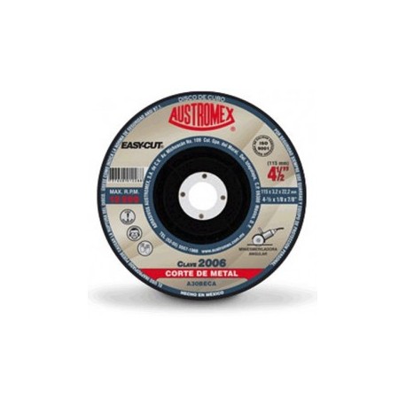 Disco Para Corte Metal 4 1/2" X 1/8" X 7/8" Austromex 2006