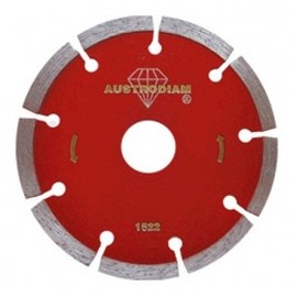 Disco Diamante Para Cantera Y Bloque 4 1/2" X 0.070 X 7/8" Austromex 1522