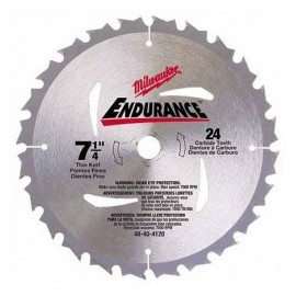 Sierra Circular 7-1/4" 24 Dientes Milwaukee 48404120