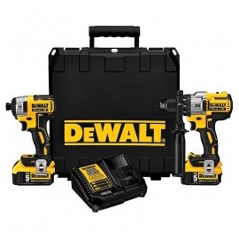 Rotomartillo Atornillador De Impacto Combo 20 Volts Dewalt DWDCK299P2