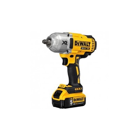 Llave Impacto 1/2" 20 Volts Xr Sin Carbones 2 Baterias Y Cargador Dewalt DWDCF899HP2