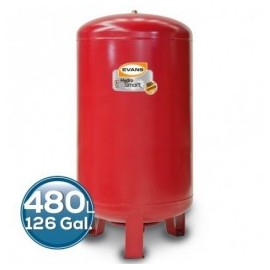 Tanque Hidroneumatico Membrana Intercambiable 480 Litros Vertical Evans Eqth480Ve