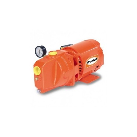 Motobomba Jet 1 Hp 1-1/4" X 1" Con Switch Y Manometro Evans Jx2Me100E