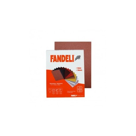 Lija Esmeril Grado 50 Línea X-86 9" X 11" Fandeli Fnd00091
