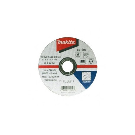 Disco Abrasivo Corte Concreto 9" 1/8" 7/8 N.R. Makita D18334 1