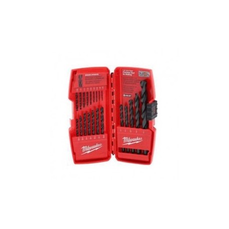 Brocas 21 Piezas Oxido Negro Thunderbolt Milwaukee 48892801 1