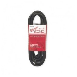Cable De 10" 2 Hilos Y Cambio Rapido C 14 Milwaukee 48765110 1