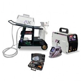 Soldadora Axt-Tec200 Trolley Careta Electronica Mini C/Accesorios