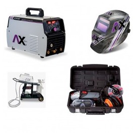 Soldadora AxtTaf202Bv Trolley Careta Electron Y Mini C/Accesorios