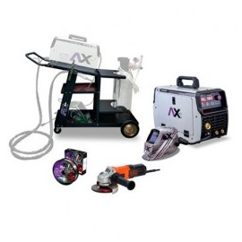 Soldadora Axt-Em200Bv Trolley Rollo Micro 5 Kg Careta Electronica