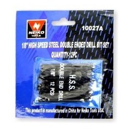 Broca Alta Velocidad 1/8" 12 Piezas Neiko 10027A