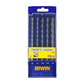 Brocas Sds 1/4 Y 3/8" 5 Piezas Irwin 1865285
