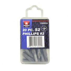 Puntas Intercambiables Para Atornillador 20 Piezas Neiko 13002A