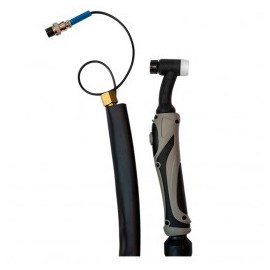Antorcha Tig Cuello Flexible Con Conector Roscado 3/8"