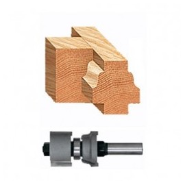 Broca 1-3/8 X 1-13/16 A X 1/2" Ogee Reversible Amana Ama55340 1