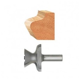 Broca 2 X 1-1/4 A X 1/2" Zanco 1/2" Finger Grip Amana Ama53812 1