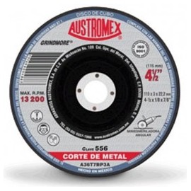 Disco Para Corte Metal 4 1/2" X 1/8" X 7/8" Austromex 556