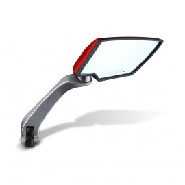 Espejo Retrovisor Universal Para Moto (Rojo) MIKELS EURM-R