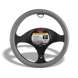 Cubrevolante De Piel Color Gris MIKELS CU-PG