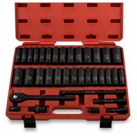 Dados Con Matraca 35 Piezas Neiko 02446A