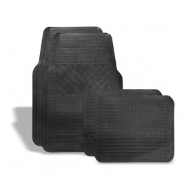 Tapetes Para Auto De Pvc, Negros MIKELS TC-1