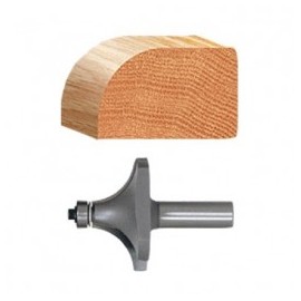 Broca 1 X 1/2 A X 1/4" Para Bolear Amana Ama49504 1