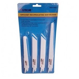 Seguetas Reciproca 10 Piezas Hoteche 85011002