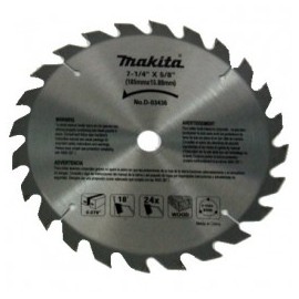 Disco Sierra Circular 7 1/4" 24 Dientes 5/8" Makita D03436